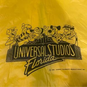 Vintage 33 Year Old 1990 Universal Studios Florida Poncho in Youth Large